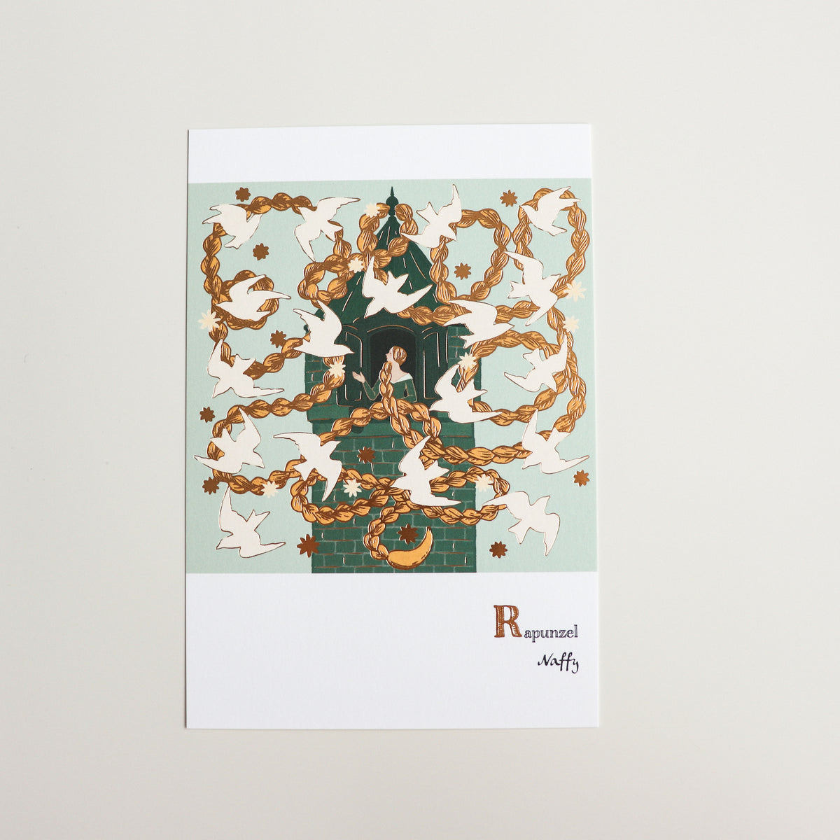 Naffy- Postcard-Rapunzel