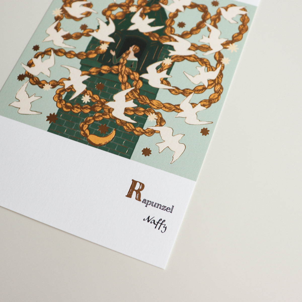 Naffy- Postcard-Rapunzel