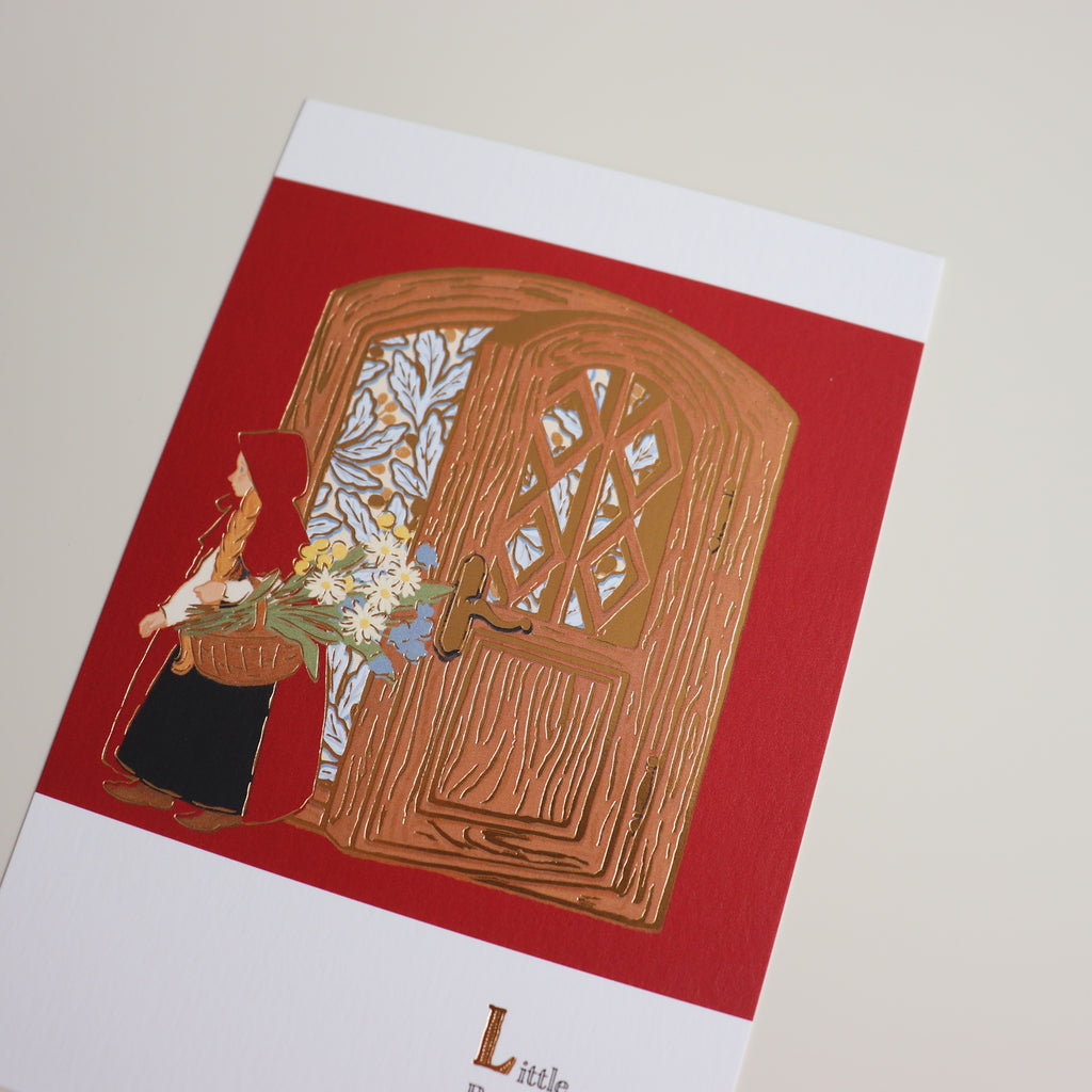 Naffy- Postcard-Little Red Riding Hood