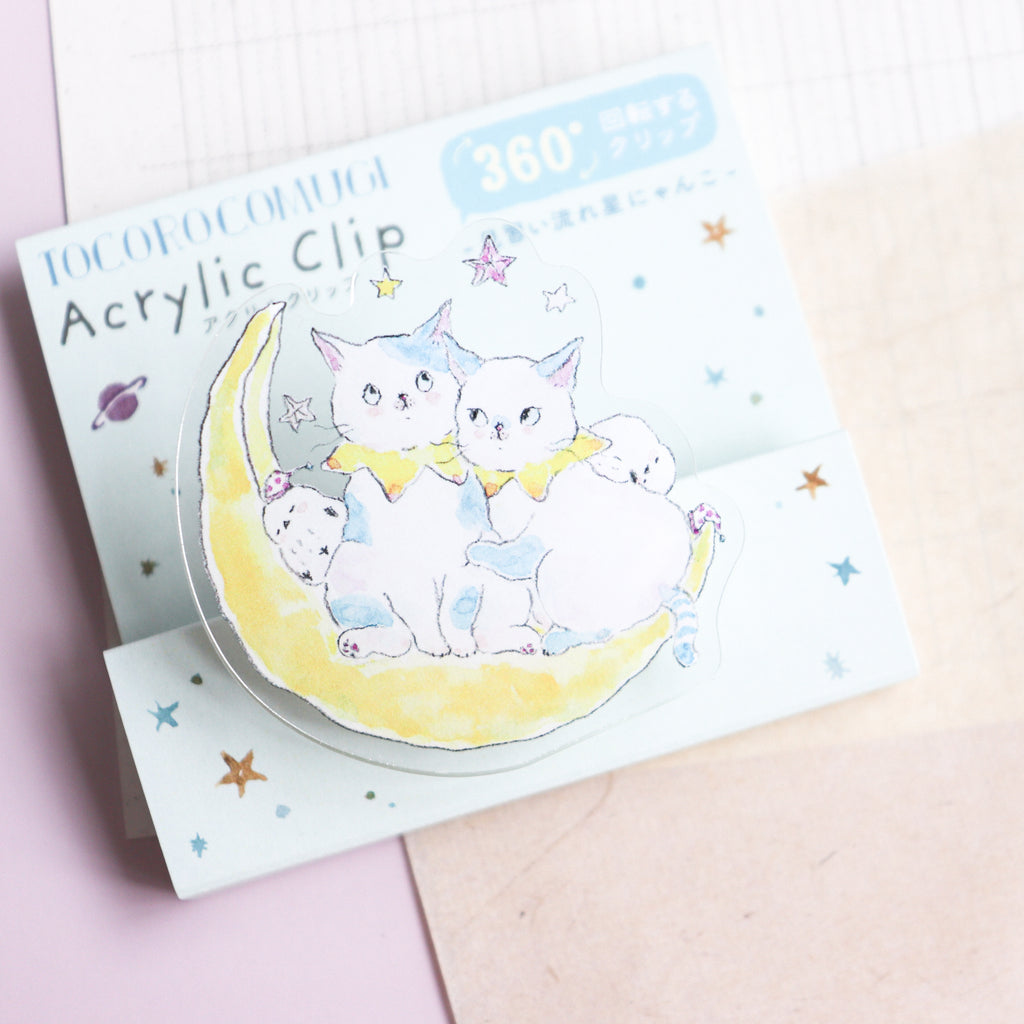 Tokorokomugi- Acrylic clip