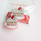 Aya Inoue- Acrylic clip- Shortcake