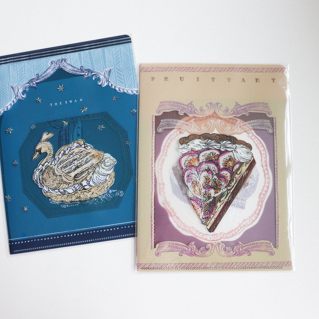 Aya Inoue- A5 Clear File Folder- Cafe Collection