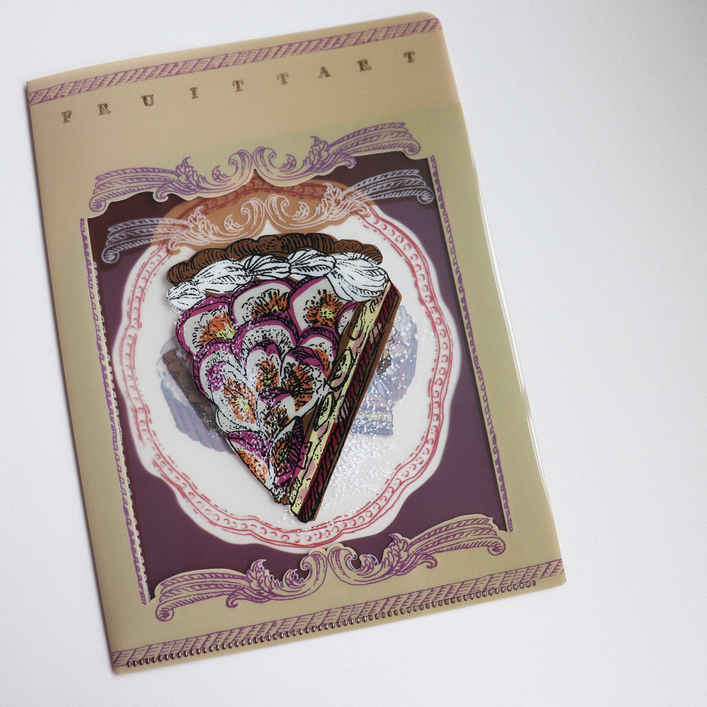 Aya Inoue- A5 Clear File Folder- Cafe Collection