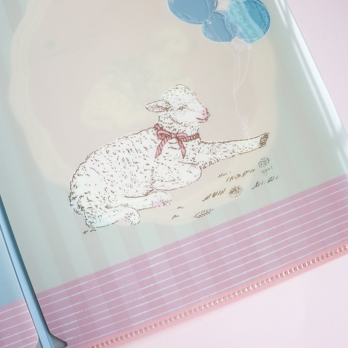 Aya Inoue- A5 Clear File Folder- Rocking Horse