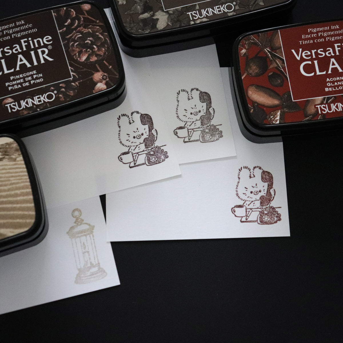 Tsukineko - VersaFine Clair Ink Pad （Brown Collection）