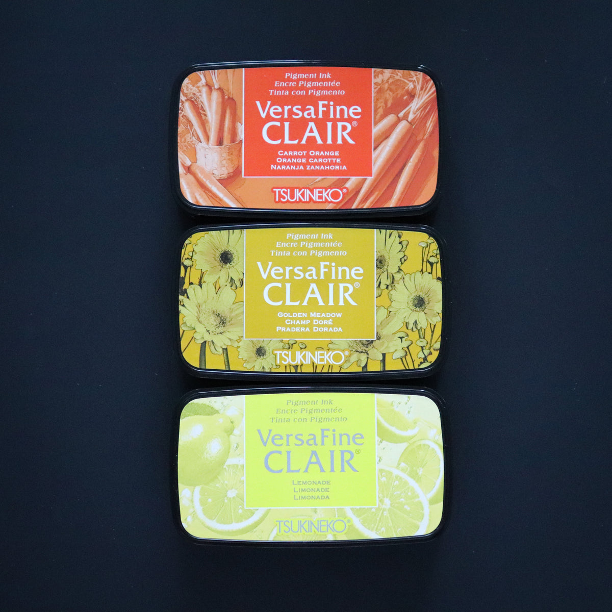 Tsukineko - VersaFine Clair Ink Pad (Yellow & Orange Collection)