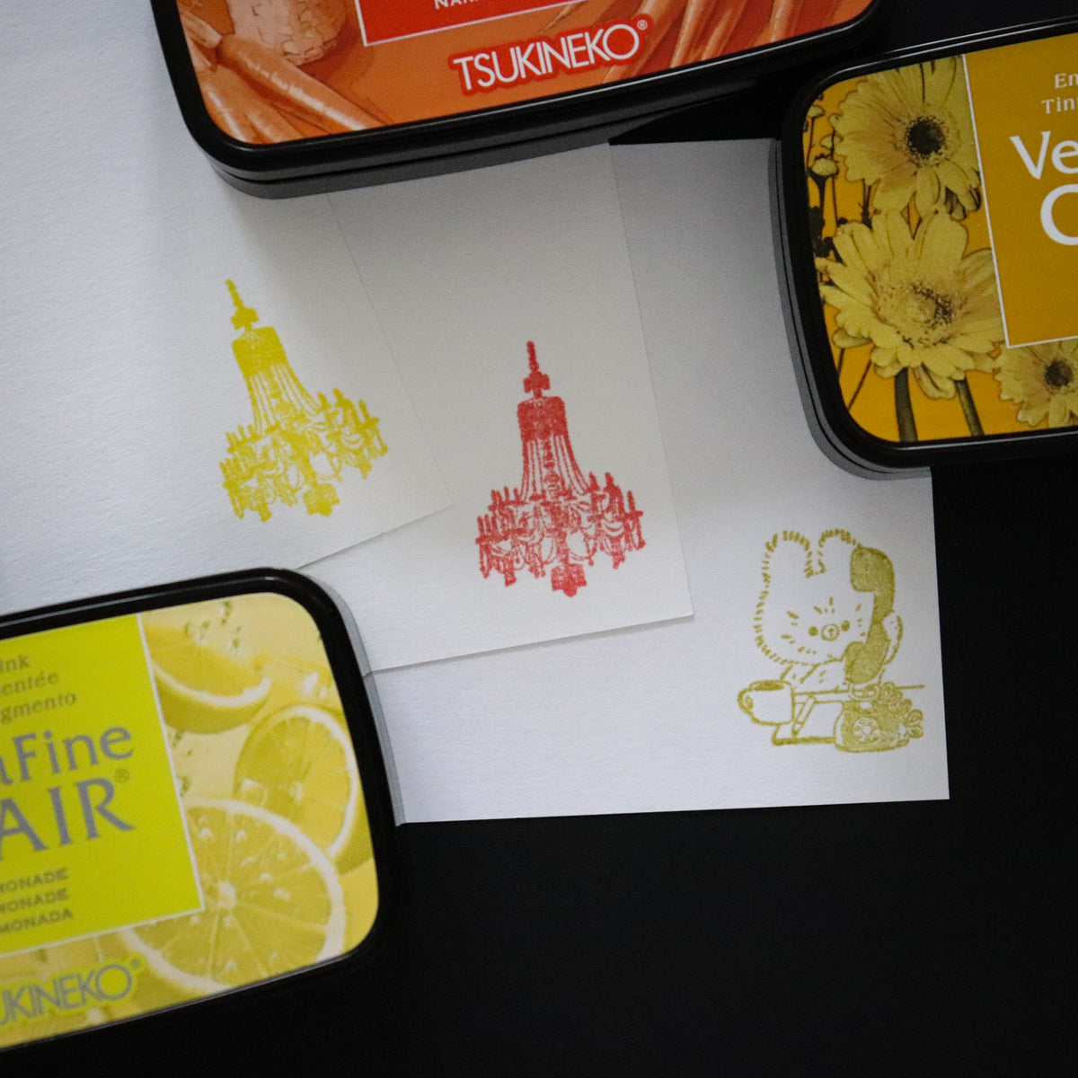 Tsukineko - VersaFine Clair Ink Pad (Yellow & Orange Collection)