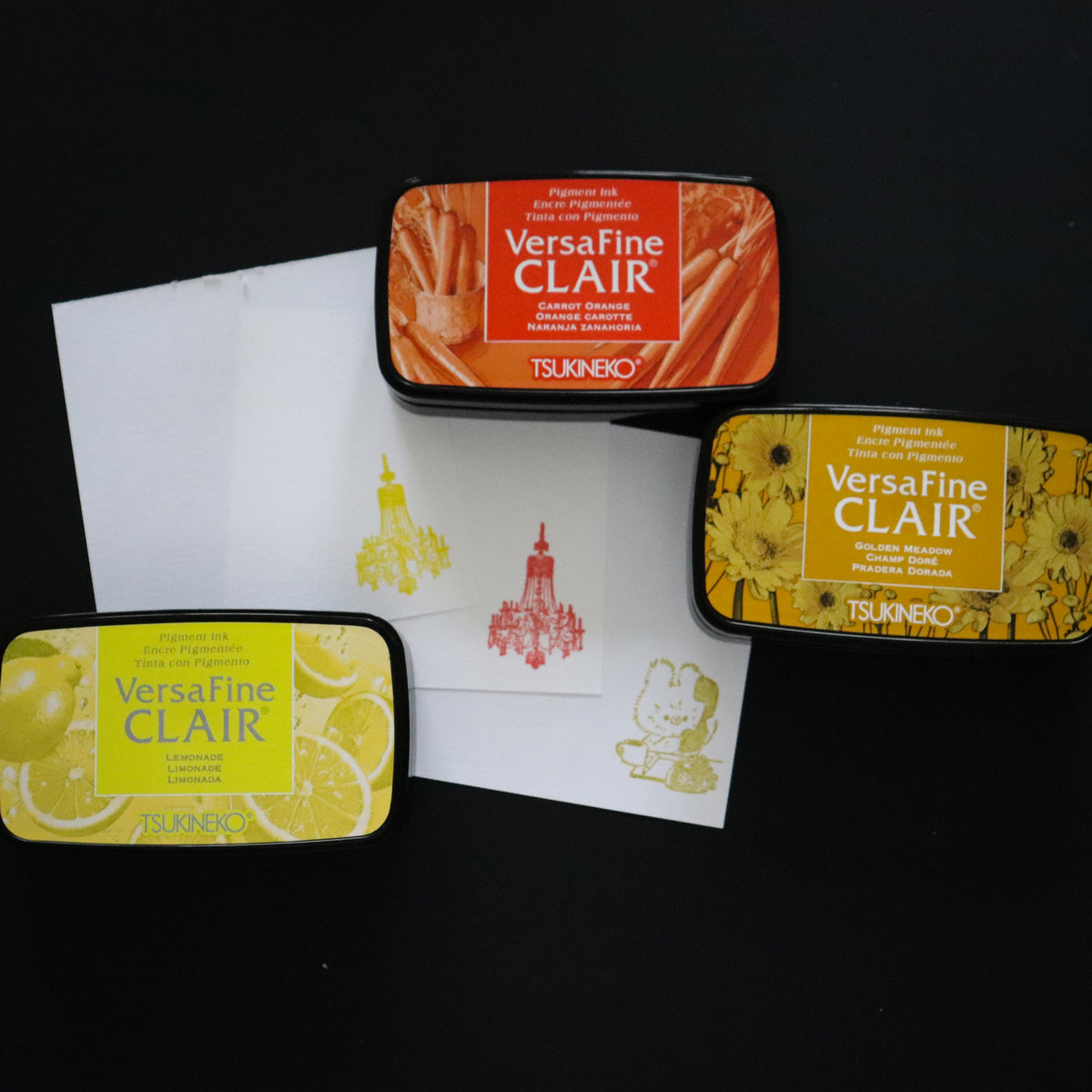 Tsukineko - VersaFine Clair Ink Pad (Yellow & Orange Collection)