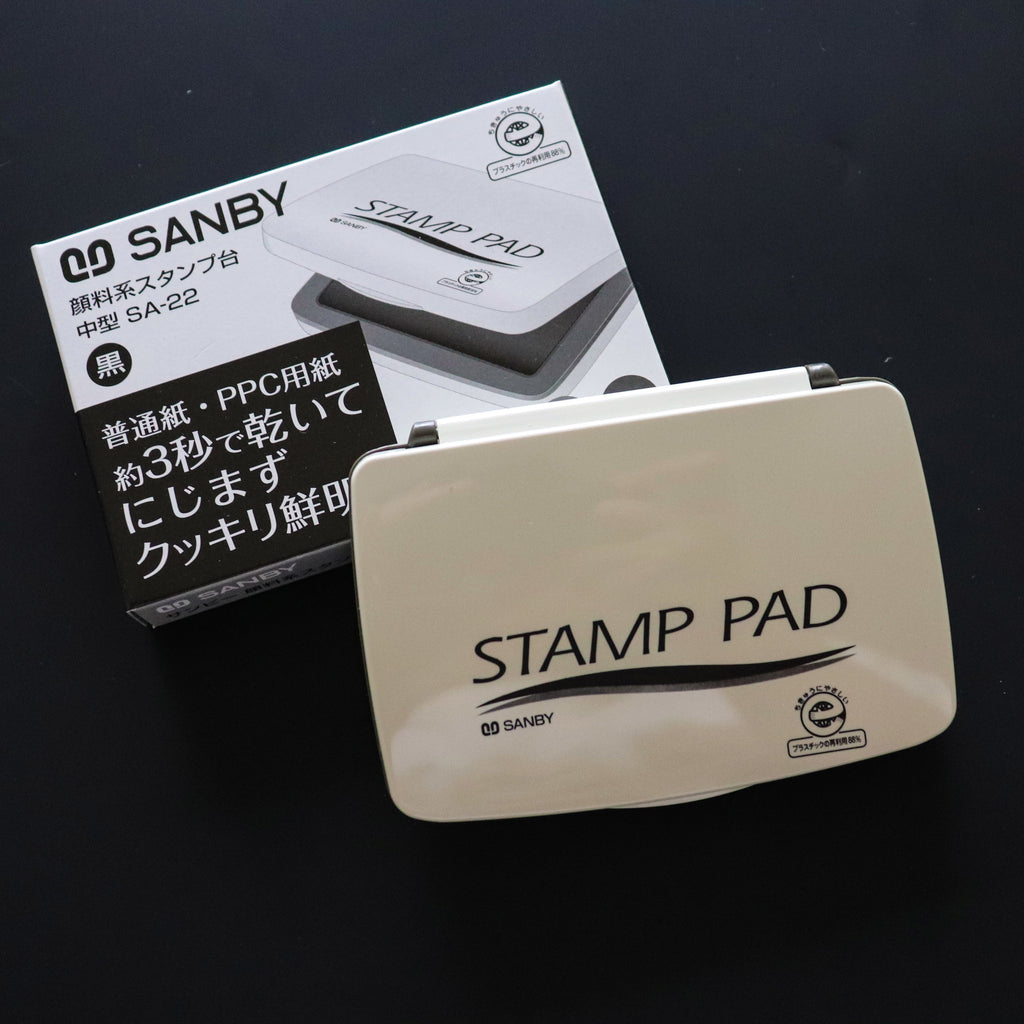 Sanby - Pigment Stamp Ink Pad- Black