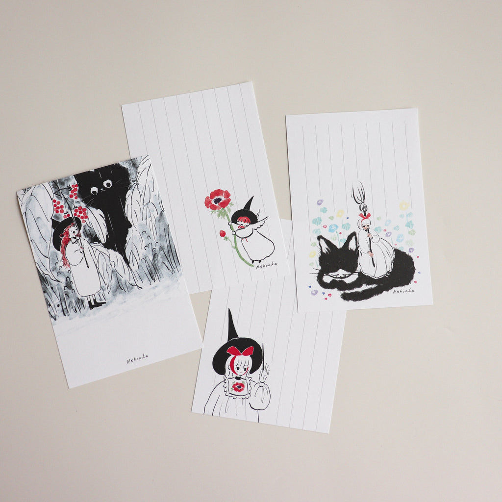 【NECOCHA】Anemone Witch Memo Pad