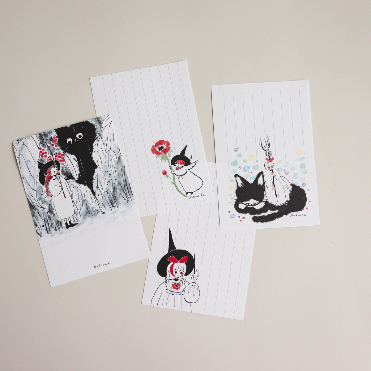 【NECOCHA】Anemone Witch Memo Pad