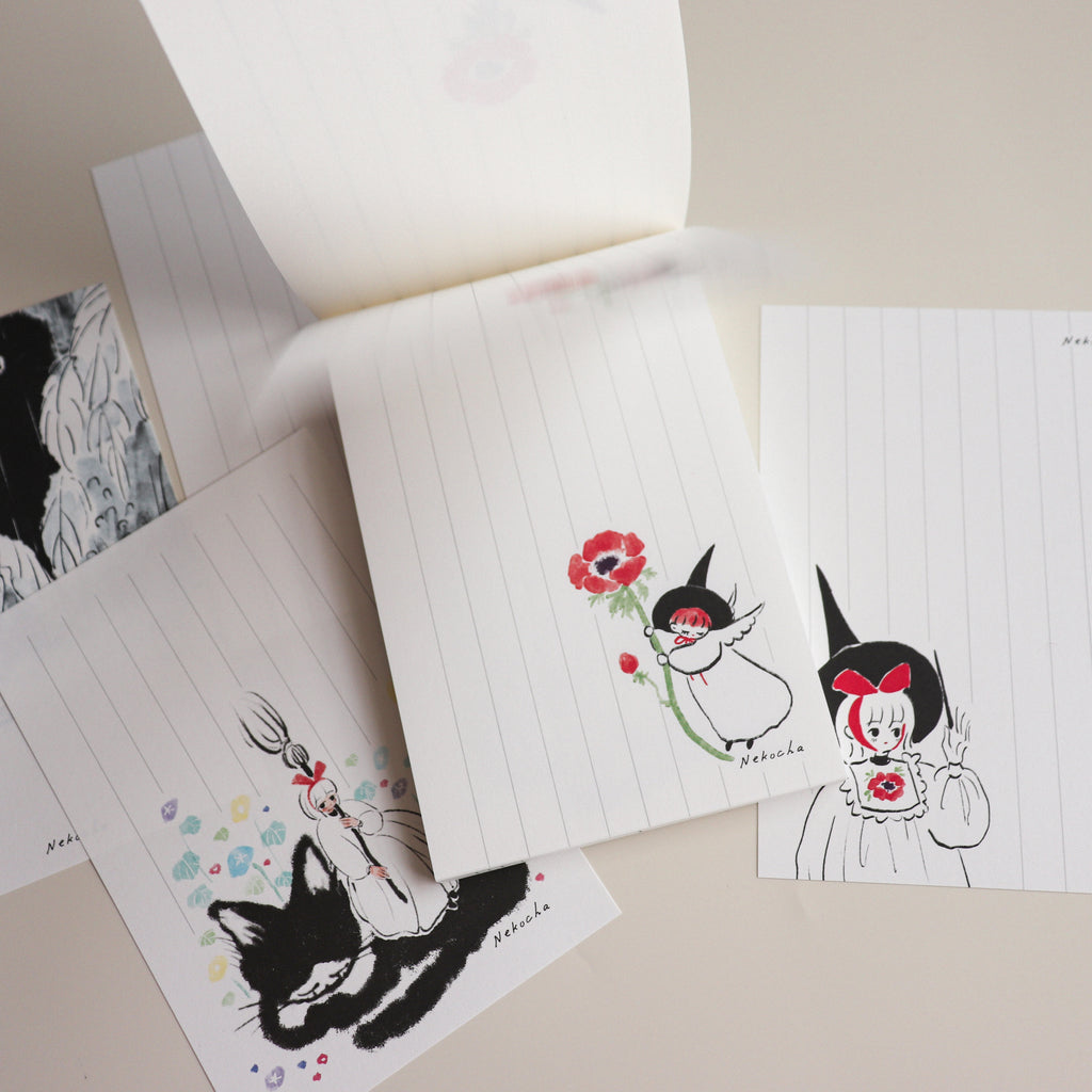 【NECOCHA】Anemone Witch Memo Pad