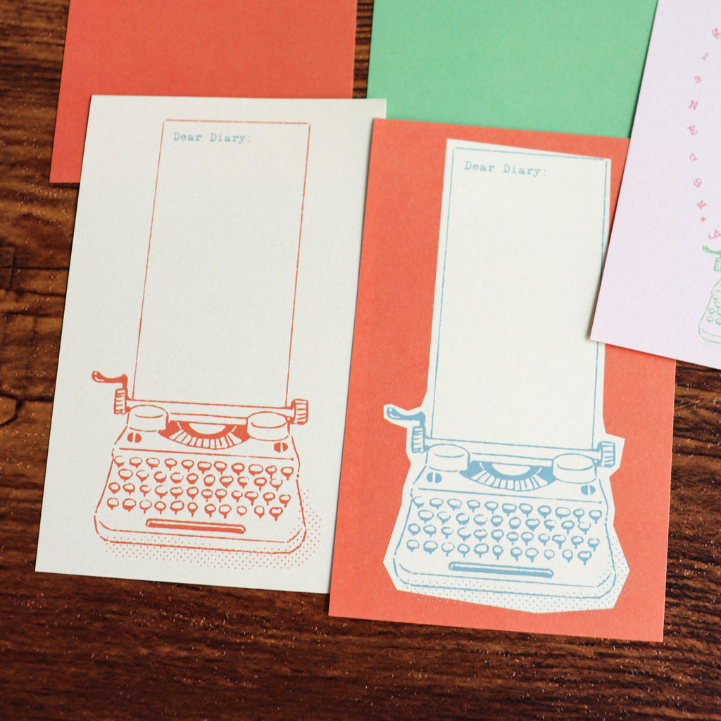 【NECOCHA】Memo Pad- Typing Machine