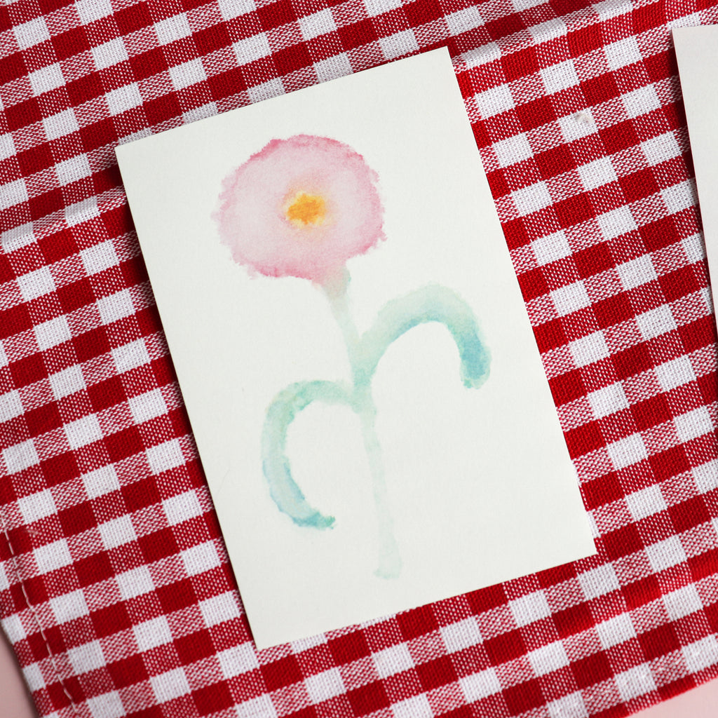 【NECOCHA】 Memo Pad- Flower