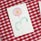 【NECOCHA】 Memo Pad- Flower