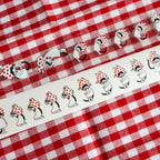 【NECOCHA】Kiss-cut Tape Sticker Roll-The Purr-Gym Number