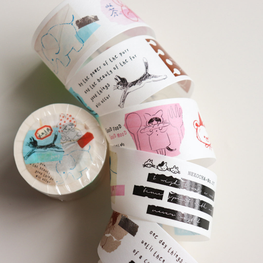 【NECOCHA】The Purr-Gallery Exhibition Washi Tape
