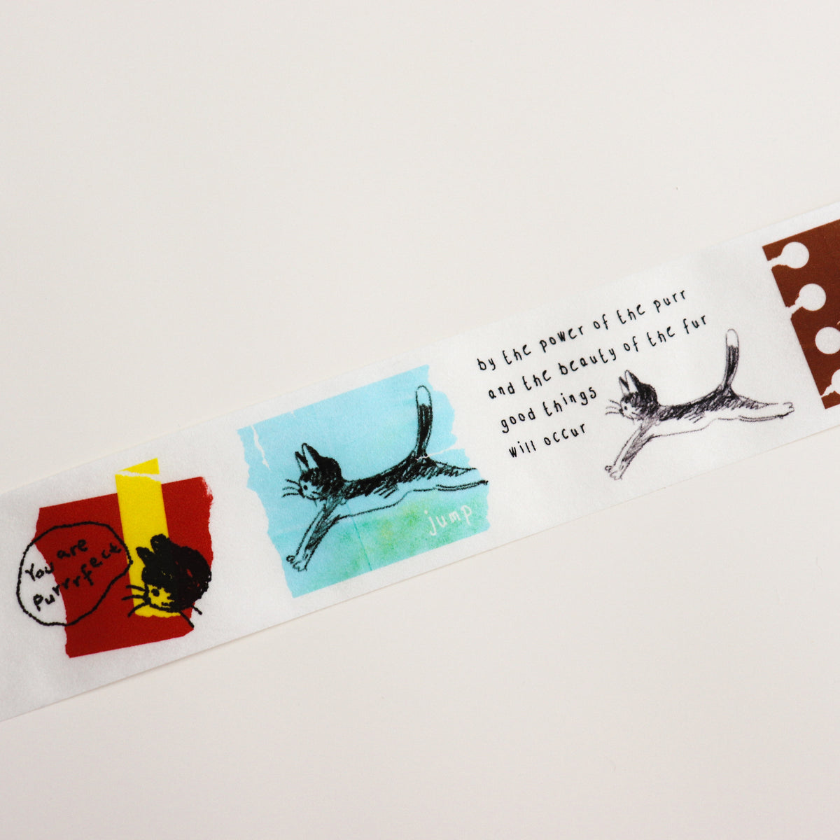 【NECOCHA】The Purr-Gallery Exhibition Washi Tape