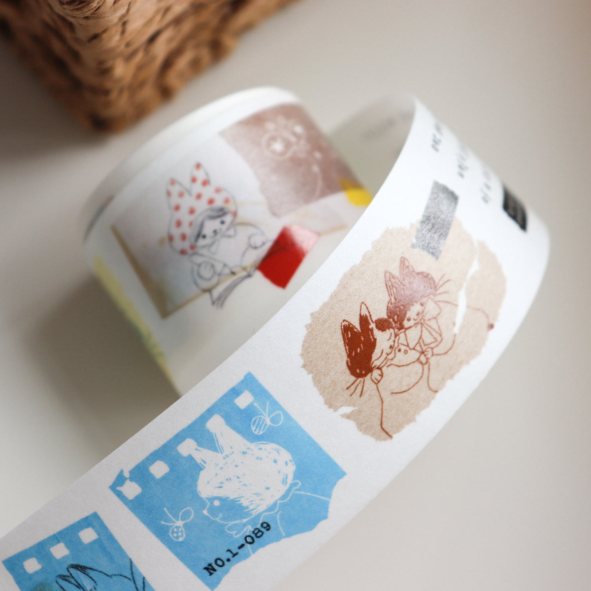 【NECOCHA】The Purr-Gallery Exhibition Washi Tape