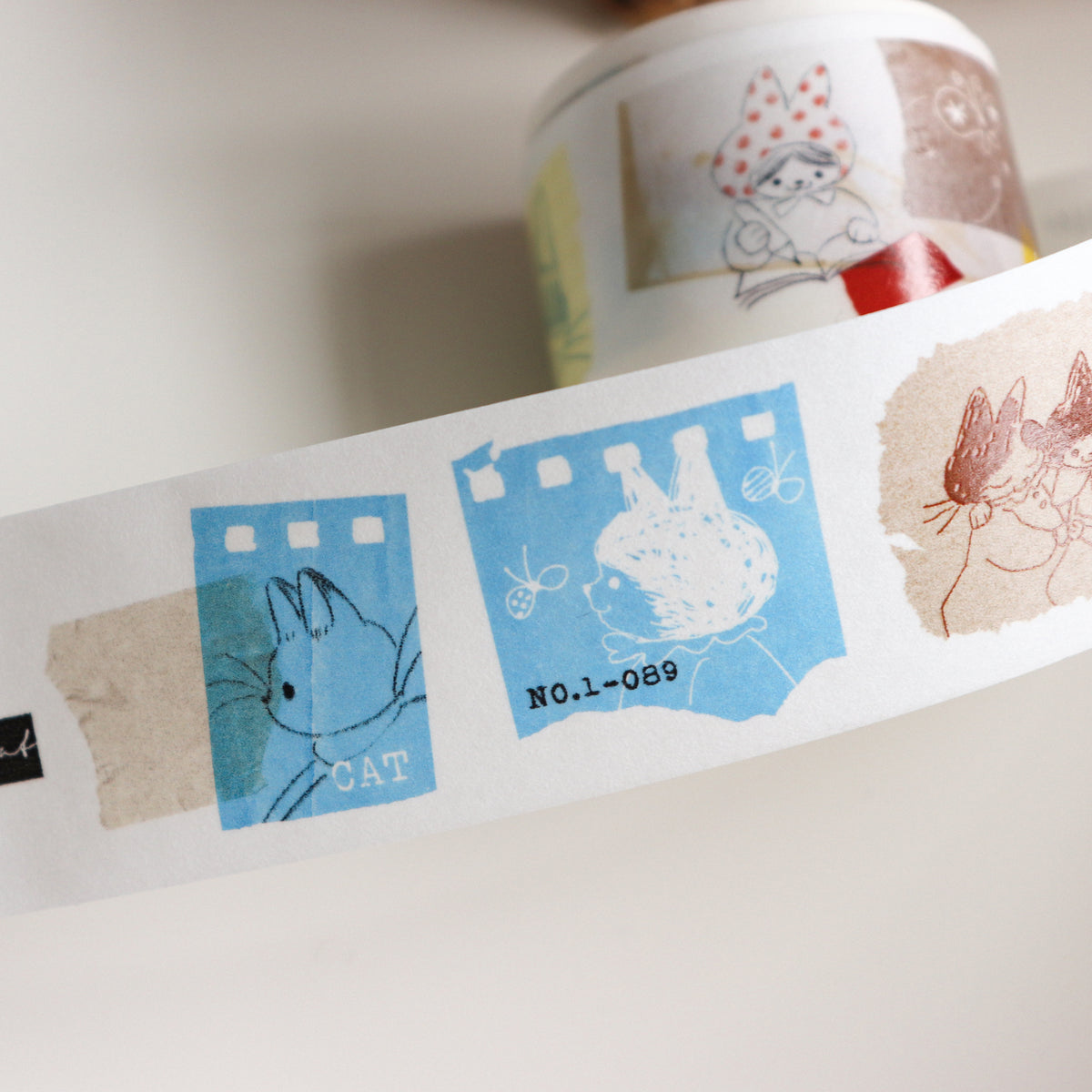 【NECOCHA】The Purr-Gallery Exhibition Washi Tape