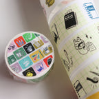 【NECOCHA】Washi Tape- Stationery Time