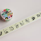【NECOCHA】Washi Tape- Stationery Time