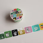 【NECOCHA】Washi Tape- Stationery Time