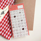 FURUKAW SHIKO - Planner Sticker- Reaction Nyanko