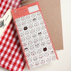 FURUKAW SHIKO - Planner Sticker- Reaction Nyanko