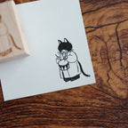 【NECOCHA】Wood Rubber Stamps- The Plush Purr-chestra