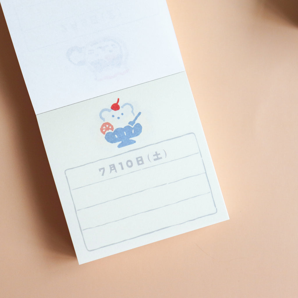 FURUKAW SHIKO -2027 Page-a-day Daily Calendar with Note Pad