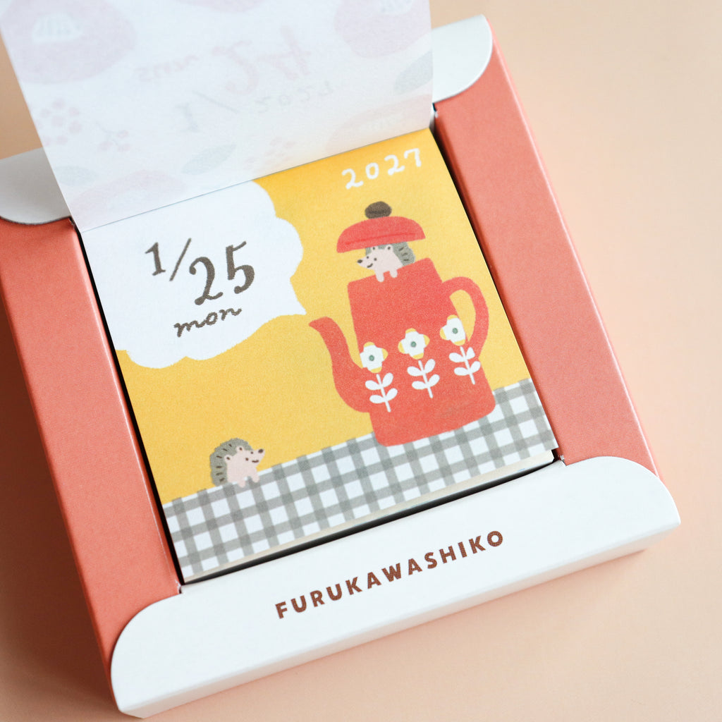 FURUKAW SHIKO -2027 Page-a-day Daily Calendar