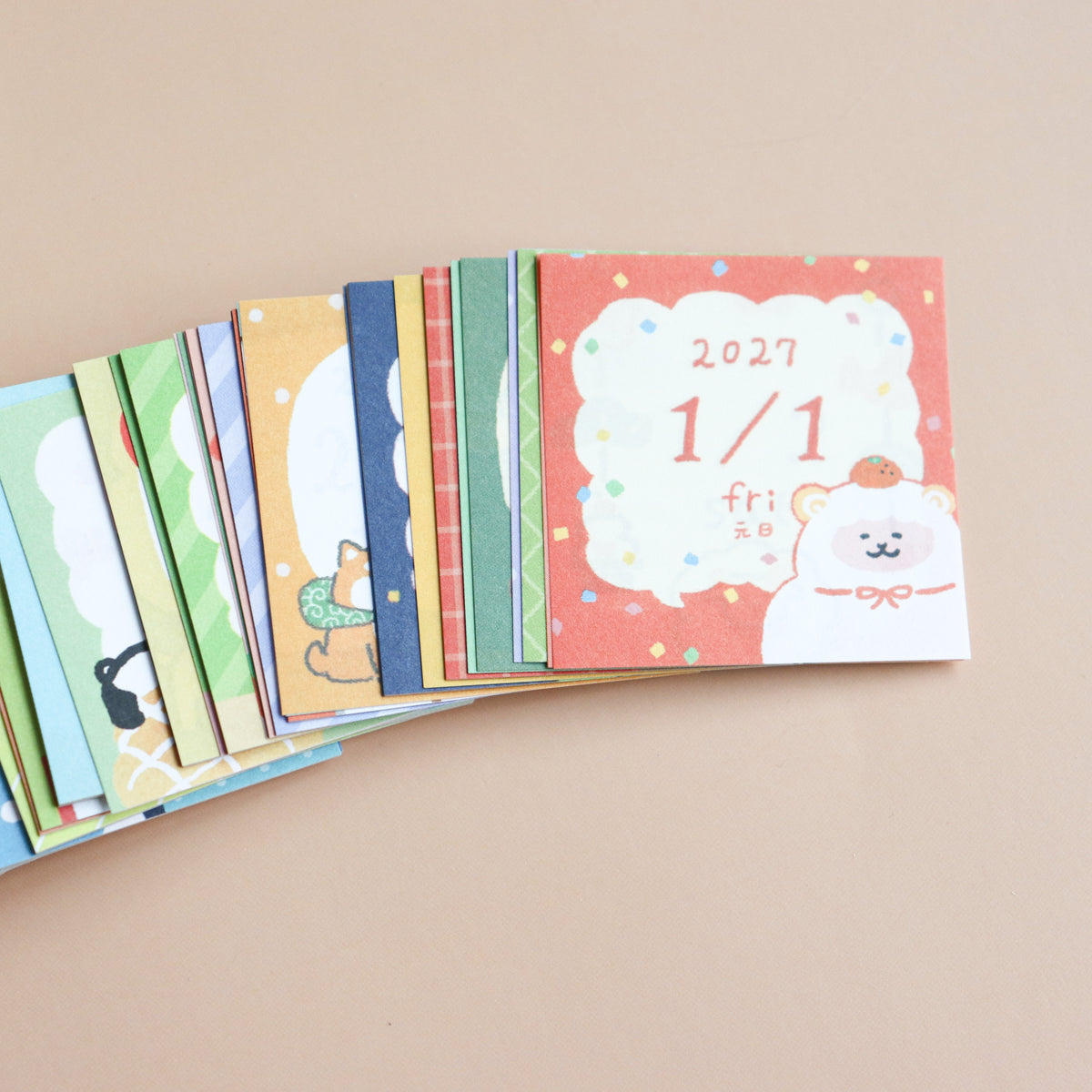 FURUKAW SHIKO -2027 Mini Calendar in a Box- Speech Bubbles