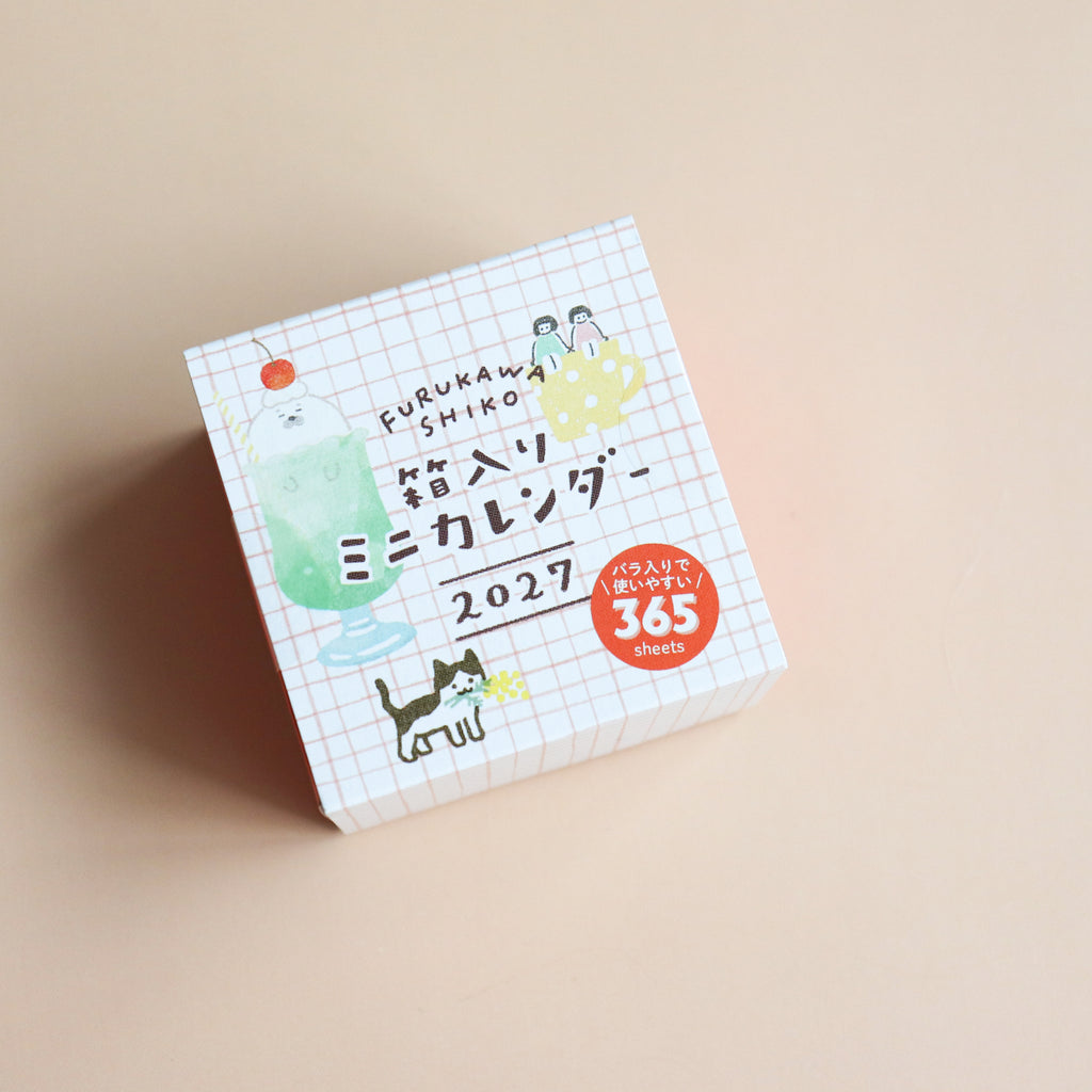 FURUKAW SHIKO -2027 Mini Calendar in a Box