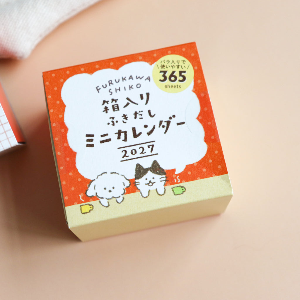 FURUKAW SHIKO -2027 Mini Calendar in a Box- Speech Bubbles