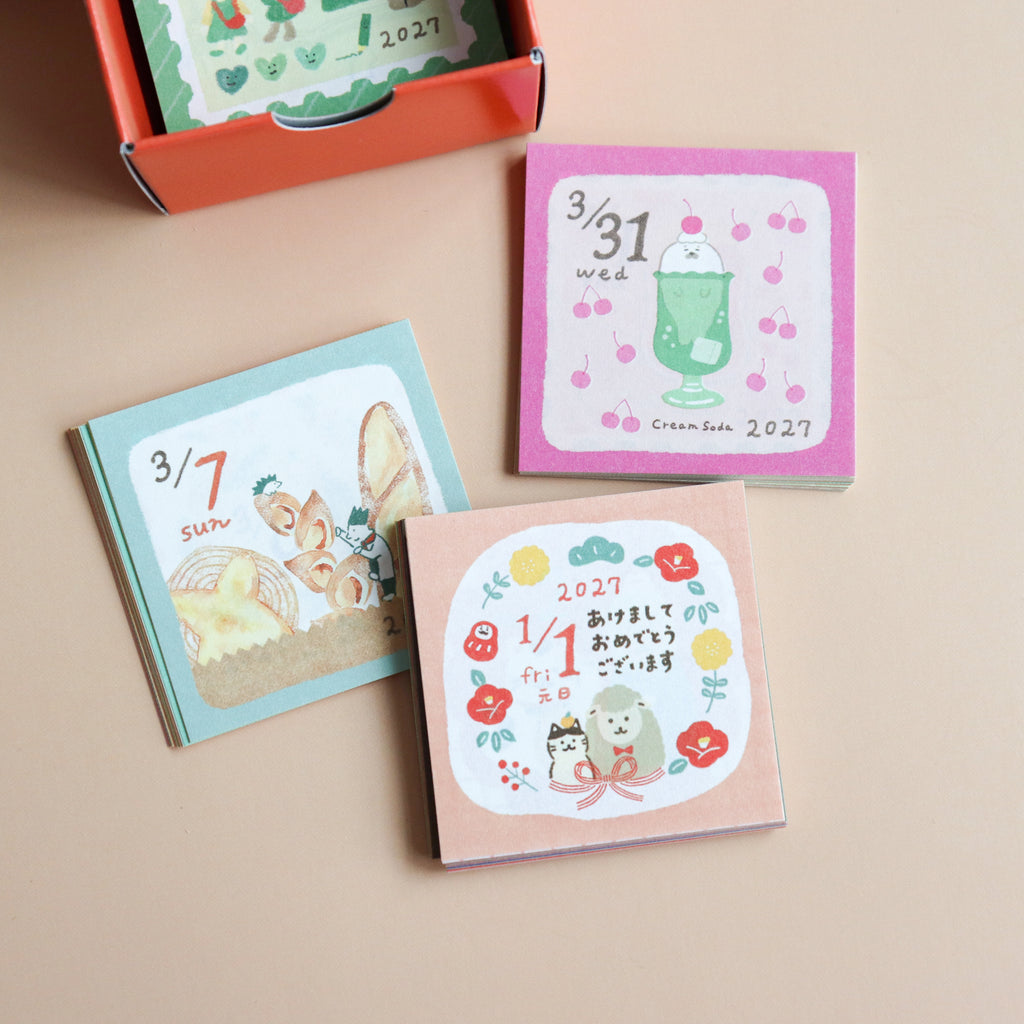 FURUKAW SHIKO -2027 Mini Calendar in a Box