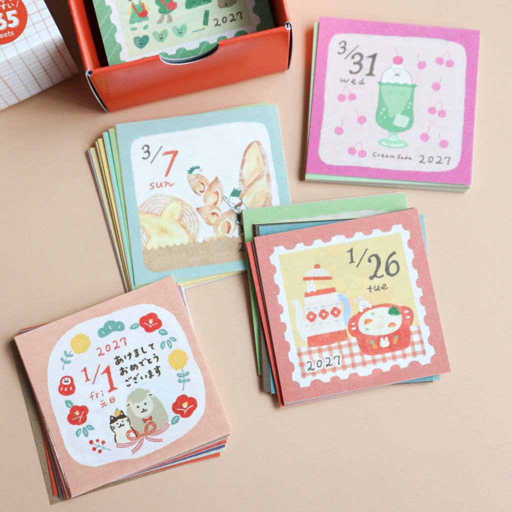 FURUKAW SHIKO -2027 Mini Calendar in a Box