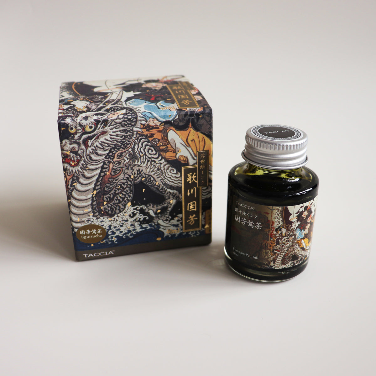 TACCIA- Nakabayashi Ukiyo-e ink 40ml Ink- Kuniyoshi Uguisucha