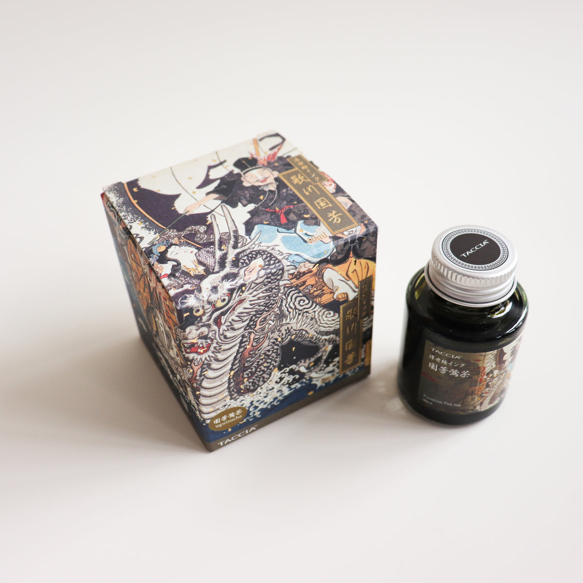 TACCIA- Nakabayashi Ukiyo-e ink 40ml Ink- Kuniyoshi Uguisucha