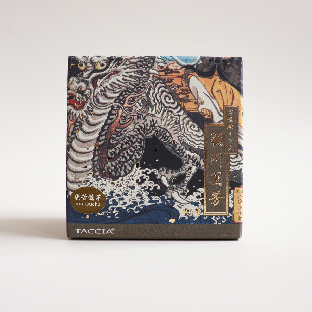TACCIA- Nakabayashi Ukiyo-e ink 40ml Ink- Kuniyoshi Uguisucha