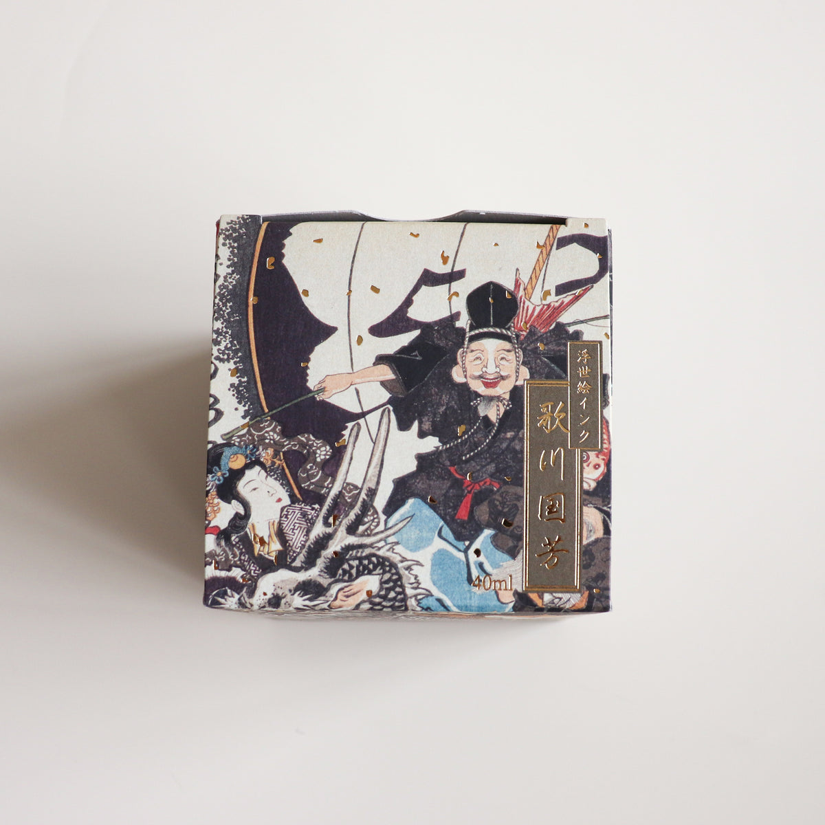 TACCIA- Nakabayashi Ukiyo-e ink 40ml Ink- Kuniyoshi Uguisucha