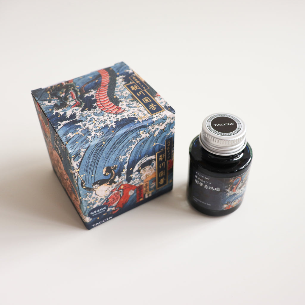 TACCIA- Nakabayashi Ukiyo-e ink 40ml Ink- Kuniyoshi Blue Agate
