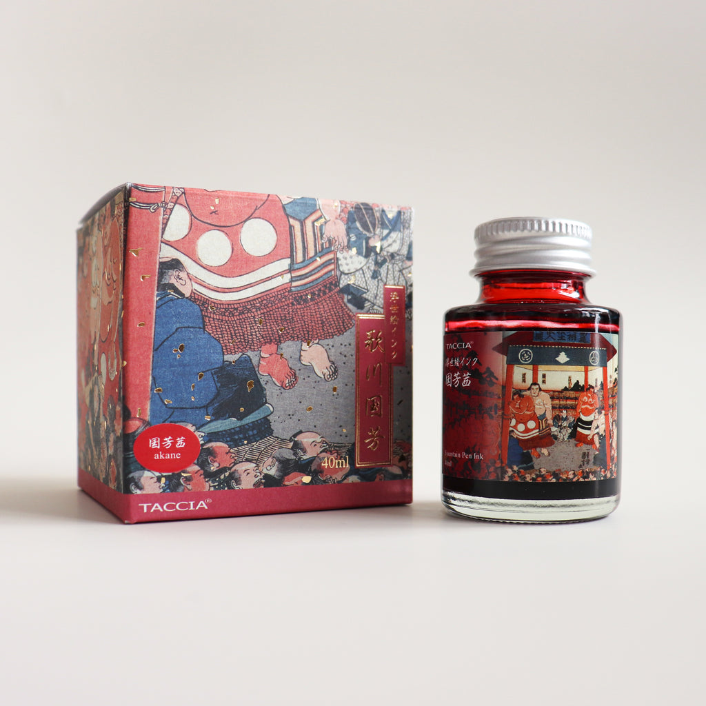 TACCIA- Nakabayashi Ukiyo-e ink 40ml Ink- Kuniyoshi Akane