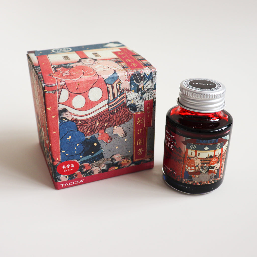 TACCIA- Nakabayashi Ukiyo-e ink 40ml Ink- Kuniyoshi Akane