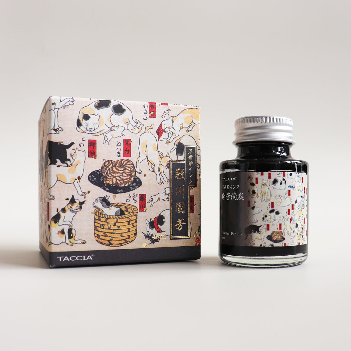 TACCIA- Nakabayashi Ukiyo-e ink 40ml Ink- Kokiyoshi Keshizumi