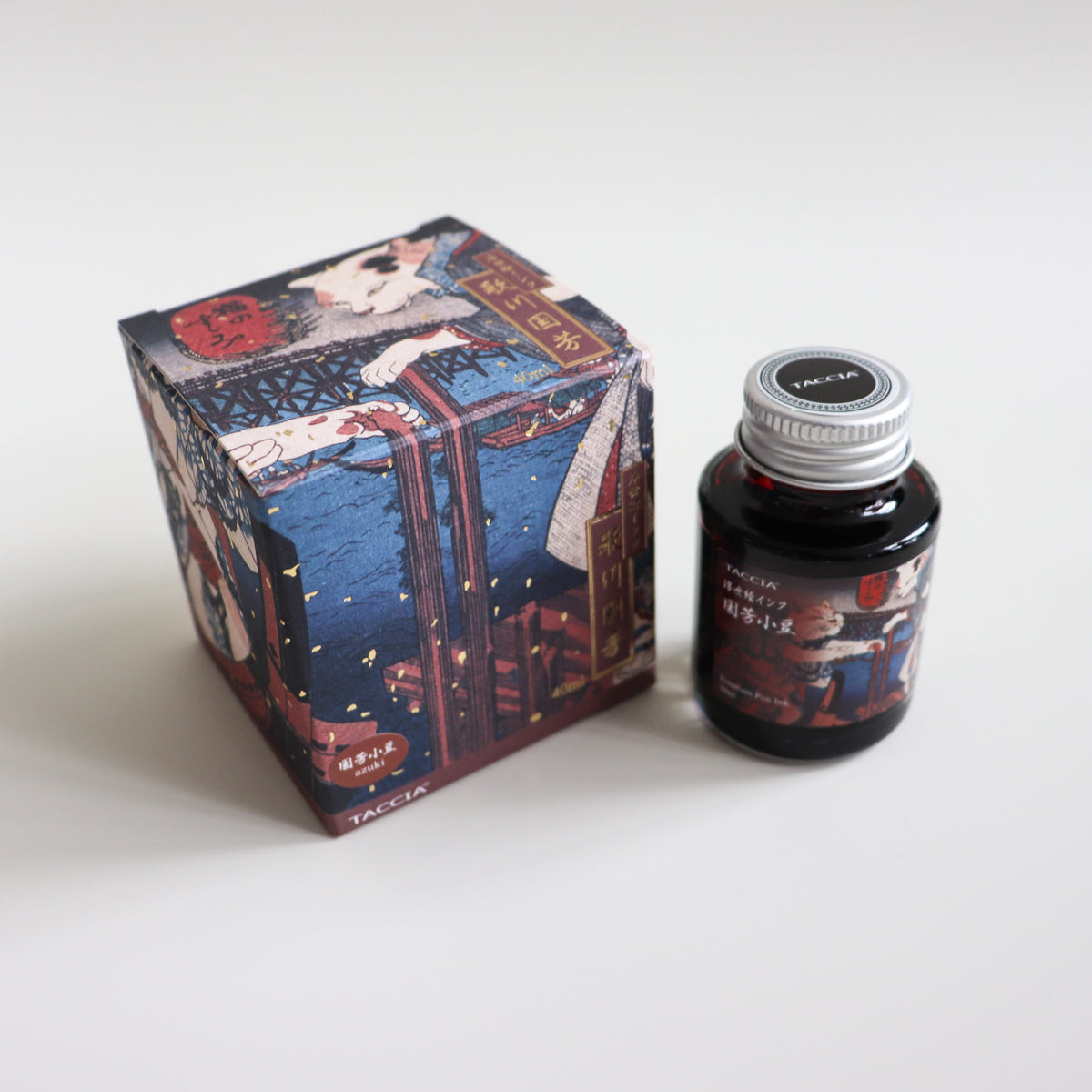 TACCIA- Nakabayashi Ukiyo-e ink 40ml Ink- Kuniyoshi Azuki