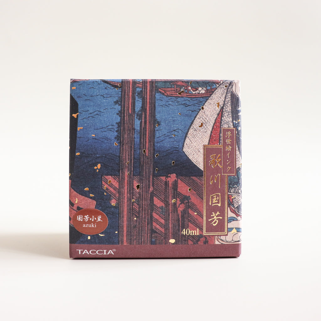 TACCIA- Nakabayashi Ukiyo-e ink 40ml Ink- Kuniyoshi Azuki