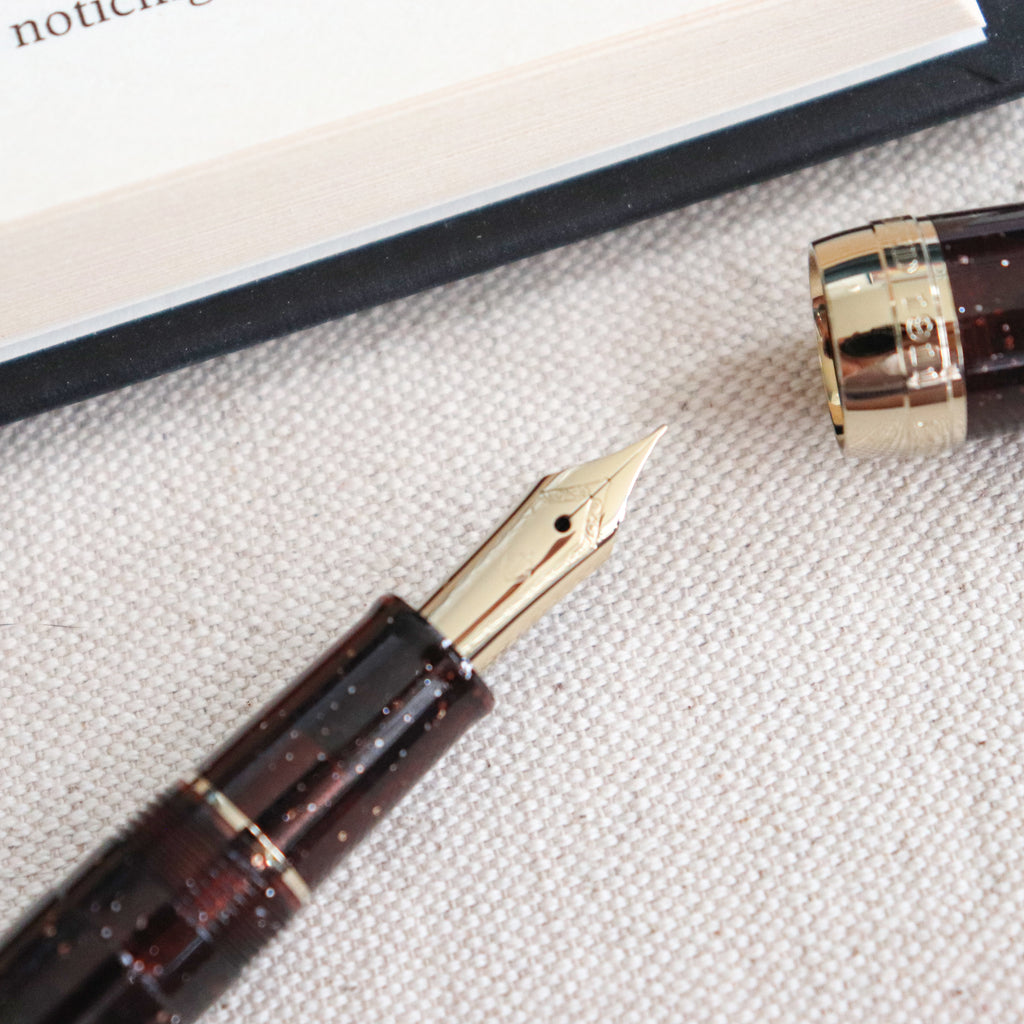 SAILOR Shikiori Fountain Pen Hisakata Thin Type- Rubber (Fine)