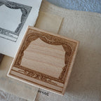 [Bunny Craft House] Wood Stamp- Cloud Theatre