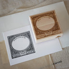 [Bunny Craft House] Wood Stamp - Parisian Frame